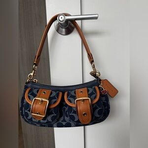 Coach Ashton Signature Denim Bag